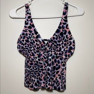 Freely Women’s Tankini Swimsuit Top‎ Only Size Small